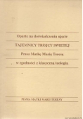 Oparte na doświadczeniu ujęcie Tajemnicy Trojcy Sw