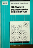 Słownik pierwiastków chemicznych