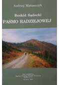Beskid Sądecki Pasmo radziejowej