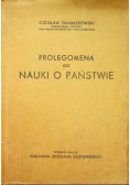Prolegomena do nauki o państwie ok 1948 r.
