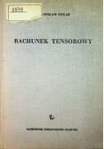 Rachunek tensorowy