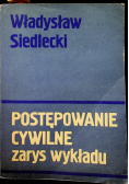 Postępowanie cywilne zarys wykładu