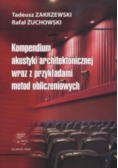 Kompendium akustyki architektonicznej wraz z przykładami metod obliczeniowych