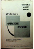 Introduction to operations research
