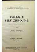 Polskie siły zbrojne w drugiej wojnie światowej reprint z 1950r
