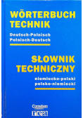 Słownik techniczny niemiecko  polski polsko niemiecki