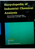 Encyclopedia of Industrial Chemical Analysis Volume 7