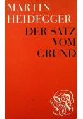 Der Satz vom Grund