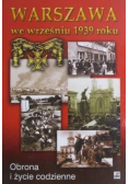 Warszawa we wrześniu 1939 roku Obrona i