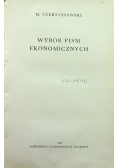 Wybór pism ekonomicznych