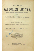 Katolicki katechizm ludowy część  III 1906 r.
