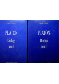 Platon Dialogi Tom I i II