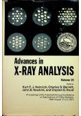 Advances in X Ray Analysis volume 15