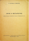 Spór o metafizykę