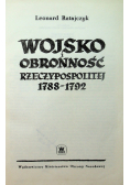Wojsko i obronność rzeczypospolitej 1788 1792