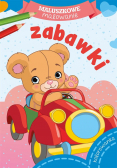Maluszkowe malowanie. Zabawki