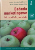 Badania marketingowe Od teorii do praktyki