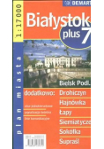 Białystok plus 7 1:17 000 plan miasta