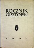 Rocznik olsztyński Tom V 1963