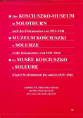 Muzeum Kościuszki w Solurze wedle dokumentów a lat 1933 1944