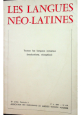 Les langues neo latines