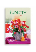 Kalendarz 2024 ścienny Bukiety