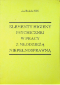 Elementy higieny psychicznej w pracy z młodzieżą niepełnosprawną