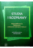 Studia i rozprawy