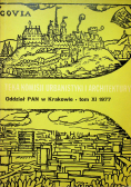 Teka komisji urbanistyki i architektury tom XI