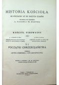 Kościół pierwotny początki chrześcijaństwa 1939 r