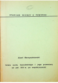 Istota ruchu kaszubskiego i jego przemiany od poł. XIX w. po wspłczesność