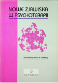 Nowe zjawiska w psychoterapii