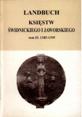 Landbuch księstw Świdnickiego i Jaworskiego tom II