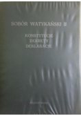 Sobór watykański II Konstytucje dekrety deklaracje