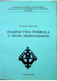 Osadnictwo Podhala w okresie międzywojennym