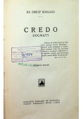 Credo Dogmaty 1932 r