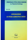 Wprowadzenie do prawa administracyjnego