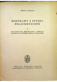 Rozprawy i studia polonistyczne II