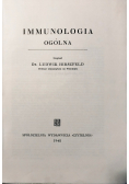 Immunologia ogólna 1949 r.