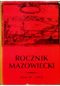 Rocznik mazowiecki Tom IV