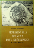 Reprezentacja Stanowa Prus Królewskich w latach 1696 1772