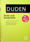 Duden Zitate und Ausspruche 12