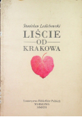 Liście od Krakowa autograf autora
