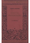 Ignacy Jan Paderewski 1928 r