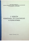 Z dziejów powstania styczniowego w Piotrkowskiem