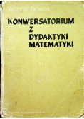 Konwersatorium z dydaktyki matematyki