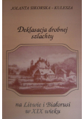 Deklasacja drobnej szlachty na Litwie i Białorusi w XIX wieku