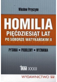 Homilia pięćdziesiąt lat po Soborze Watykańskim II