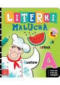 Literki malucha Uczę się koloruję naklejam