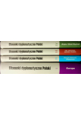Stosunki dyplomatyczne Polski tom 1 do 4